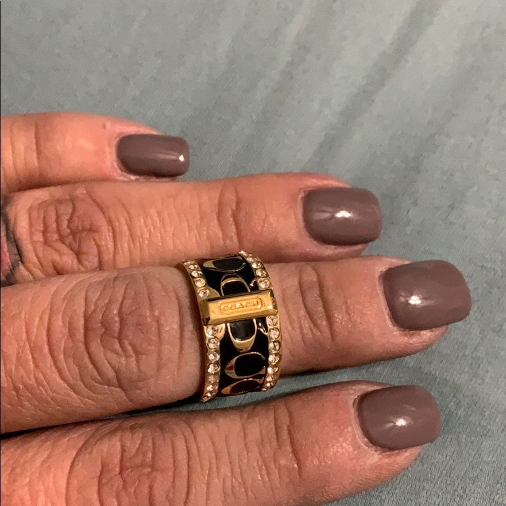 Coach Band Ring